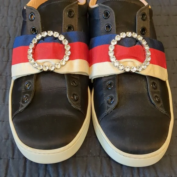 Gucci Ace Satin Bow Sneaker Sz. 40